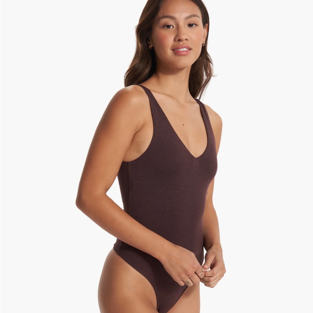 Vuori Deep Brown Women's Bodysuit